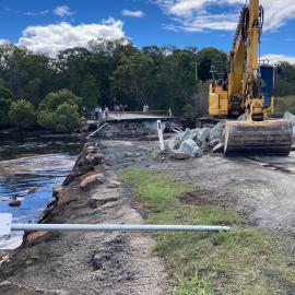 February 2022 Floods - White Patch Causeway Reconstruction