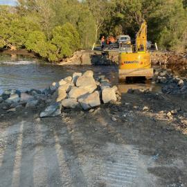 February 2022 Floods - White Patch Causeway Reconstruction