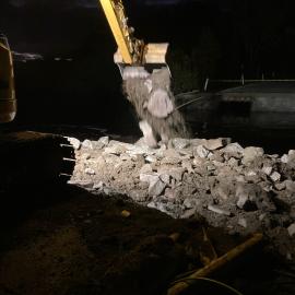 February 2022 Floods - White Patch Causeway Reconstruction