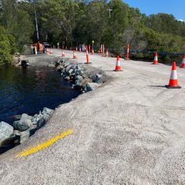 February 2022 Floods - White Patch Causeway Reconstruction