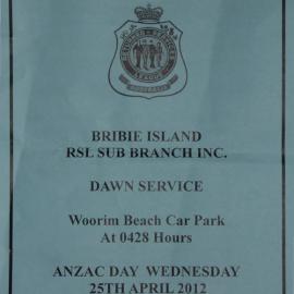 Dawn Service, Woorim Beach - 2012 