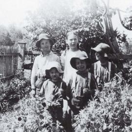Children in the garden