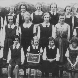 St Joseph's Girls 1939