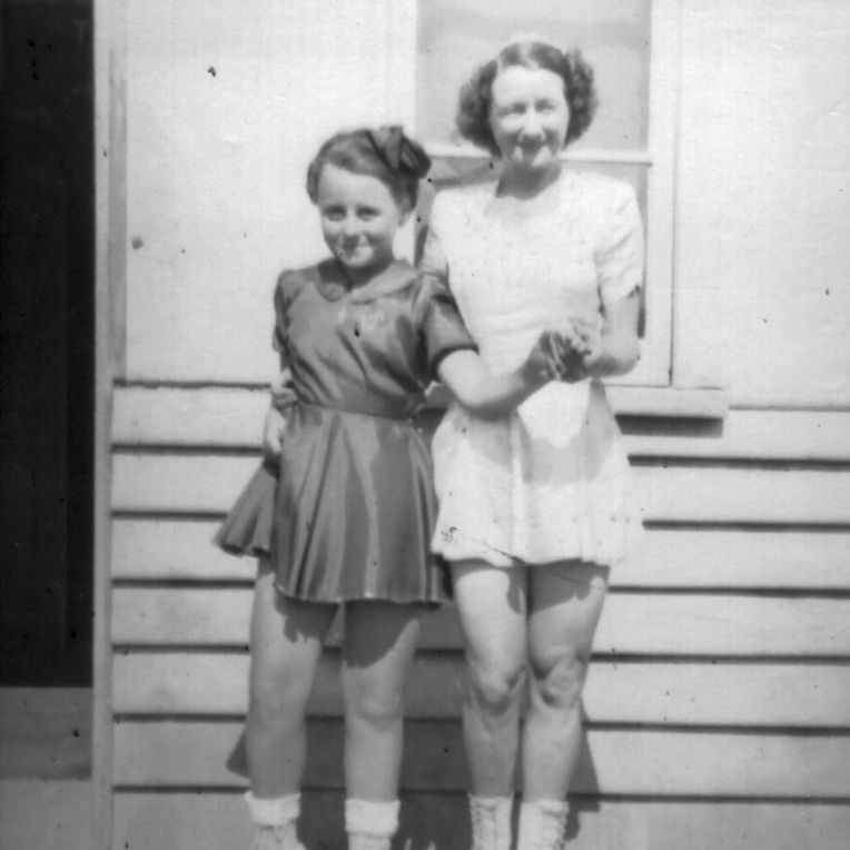 Kay Langdon and Ethel Flanagan