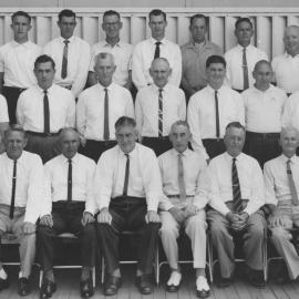 Committee and pennant players 1961
