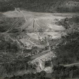 Aerial view of Lake Kurwongbah construction
