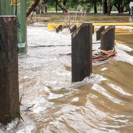 Sweeney Reserve, Petrie - Flooding - May 2022