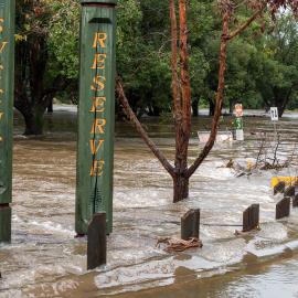 Sweeney Reserve, Petrie - Flooding - May 2022