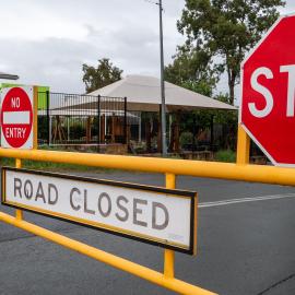 Flooding Mott Street, Strathpine - May 2022