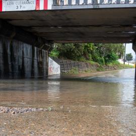 Flooding Mott Street, Strathpine - May 2022