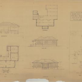 Building and Site Plan for Mrs M. V. A. Frost - Chatham Street Margate - Original