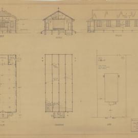 Building and Site Plan for the Church of England - Mein Street Scarborough - Original
