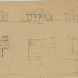Building and Site Plan for B. C. Sheppard - Corner Sydney Street & Dover Road Redcliffe - Original