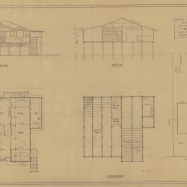 Removal and Re-erection Plan for I. H. Scheiwe - Dunbar Street Margate - Original