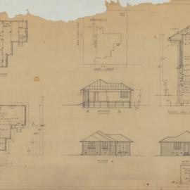 Building and Site Plan for D. F. Argus - Main Coast Road (Oxley Avenue) Redcliffe - Original