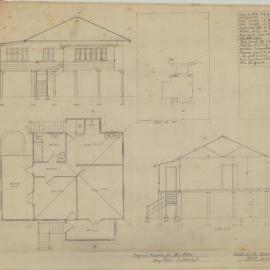 Building and Site Plan for Mrs Dillon - Jeay Street Scarborough - Original