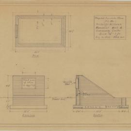 Design for Proposed Foundation Stone for Redcliffe R. S. S. A. I. L. A. Memorial Hall & Community Centre - Original