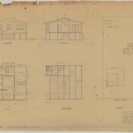 Building and Site Plan for B. A. Hudson - Murphy Street Scarborough - Original