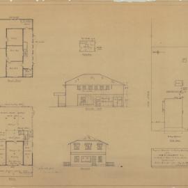 Building and Site Plan for N. R. H. Palmer - Corner Herbert Street & Oxley Avenue Scarborough - Original