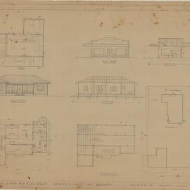 Building and Site Plan for T. S. & L. Dellet - Corner Irene Street & Oxley Avenue Redcliffe  - Original