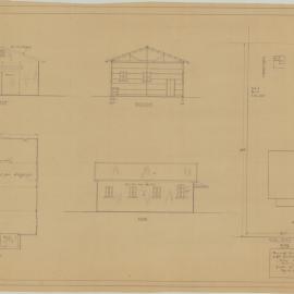 Building and Site Plan for I. H. Scheiwe - Oxley Avenue Redcliffe - Original
