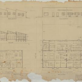 Plan of Additions to A. D. T. Press Pty Ltd Printing Factory - Corner Oxley Avenue & Bank Street Margate - Original (Sheet 2 of 3)