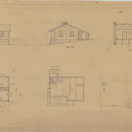 Building and Site Plan for W. T. Lang - Cherub Street Tugun - Original