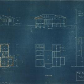 Building and Site Plan for C. S. Rogers - Anzac Avenue Redcliffe - Blueprint