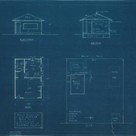 Building and Site Plan for L. A. Batros - Beach Road Scarborough - Blueprint