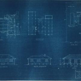 Building and Site Plan for S. T. Halpin - Bruce Highway Redcliffe - Blueprint