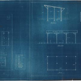 Building and Site Plan for J. R. Hughes - Margate - Blueprint
