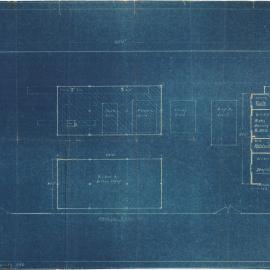 Site Layout for Proposed Assembly Plant & Offices for Express Building Company Pty Ltd - Chatham Street - Margate - Blueprint (Sheet 1)