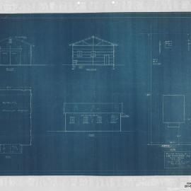 Building and Site Plan for I. H. Scheiwe - Oxley Avenue Redcliffe - Blueprint