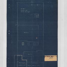 Plan of the Location of Feuerriegel's Butcher Shop - Cnr Oxley Avenue & Chatham Street - Margate - Blueprint