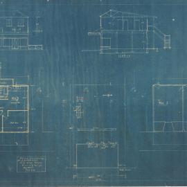Building and Site Plan for J. R. Hughes - Oxley Avenue Margate - Blueprint