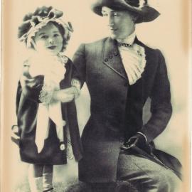 Florence Ada (Billie) Boyett and her mother