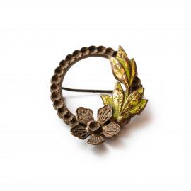 Brooch - wreath