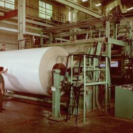 Dry End of Petrie Machine in 1963