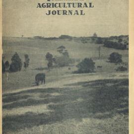 Queensland Agricultural Journal - January 1953