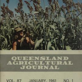 Queensland Agricultural Journal - January 1961