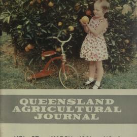 Queensland Agricultural Journal - March 1961