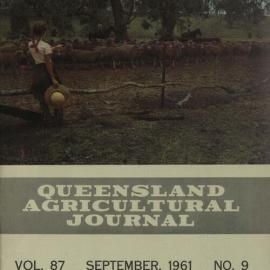 Queensland Agricultural Journal - September 1961