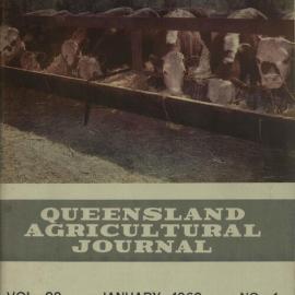 Queensland Agricultural Journal - January 1962