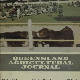 Queensland Agricultural Journal - July 1963
