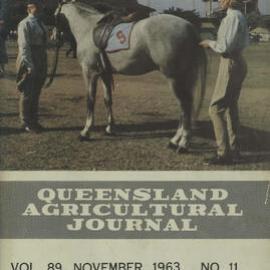Queensland Agricultural Journal - November 1963
