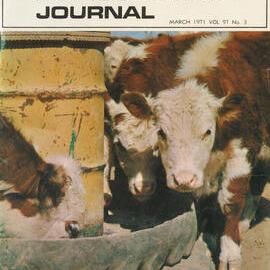 Queensland Agricultural Journal - March 1971