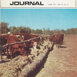 Queensland Agricultural Journal - June 1971