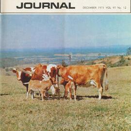 Queensland Agricultural Journal - December 1971