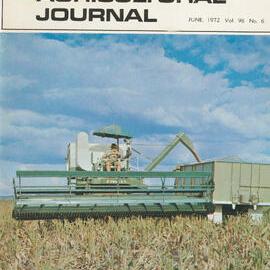 Queensland Agricultural Journal - June 1972