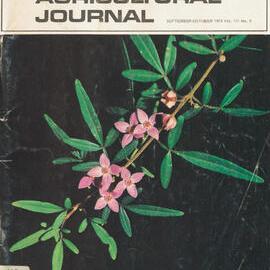 Queensland Agricultural Journal - September to October 1975